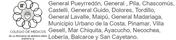 Colegio de Médicos de la Provincia de Buenos Aires Dto. IX
